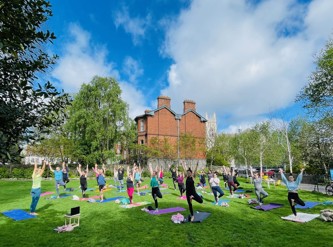 Yoga Outdoors